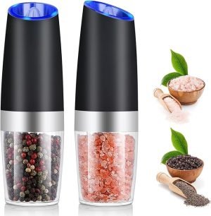 Electric Gravity Salt and Pepper Grinder Grinder