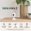 Blink Mini 2 (newest model) — Home Security & Pet Camera with HD video, color night view, motion detection, two-way audio, and built-in spotlight — 1 camera (White)