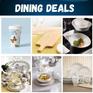 Shop @Macy’s to get up to 70% off Dining Deals !