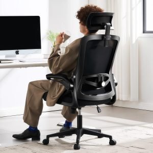 Ergonomic Office Chair, 400 LBS Computer Chairs with Adjustable Lumbar Support