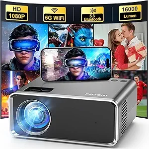 4K Supported Projector with WiFi & Bluetooth