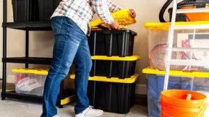 HDX 27-Gallon Tough Storage Tote @Home Depot !