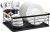 Dish Drying Rack with Metal Material Black Dish Drainers for Kitchen