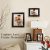 4 Pack 5×7 Inch Black Gold Picture Frame Set